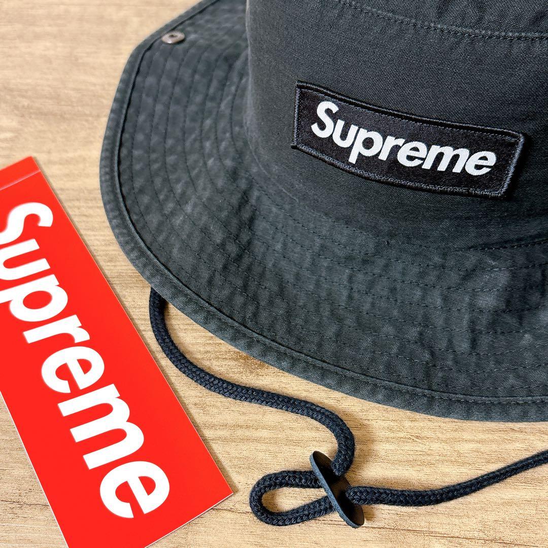 正規品　Supreme Military Boonie ブーニー　ブラック　黒