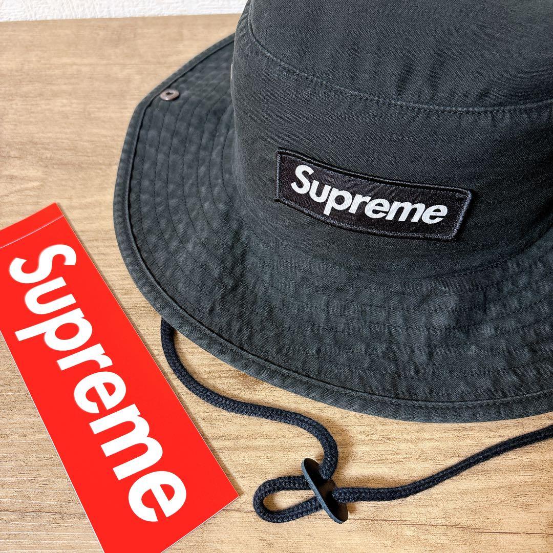 正規品　Supreme Military Boonie ブーニー　ブラック　黒