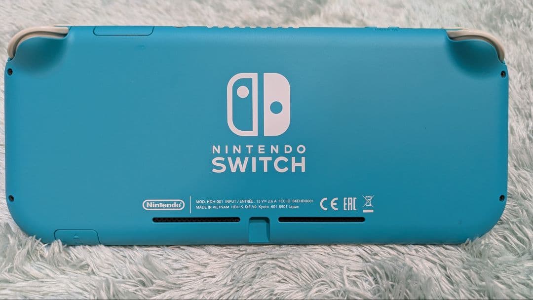 Nintendo Switch Lite ターコイズ(充電器、外箱付)