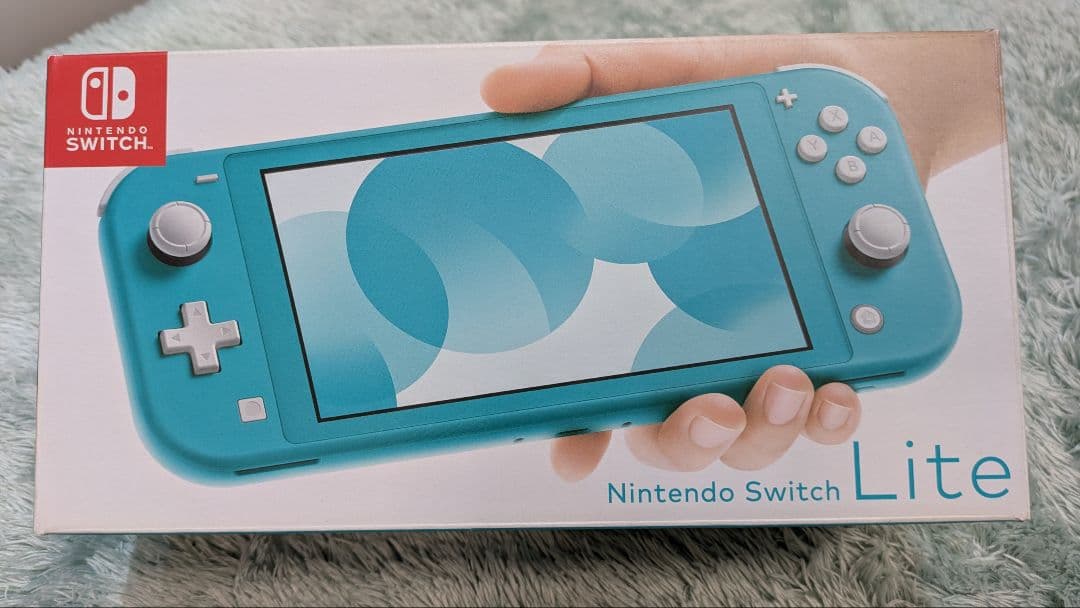Nintendo Switch Lite ターコイズ(充電器、外箱付)