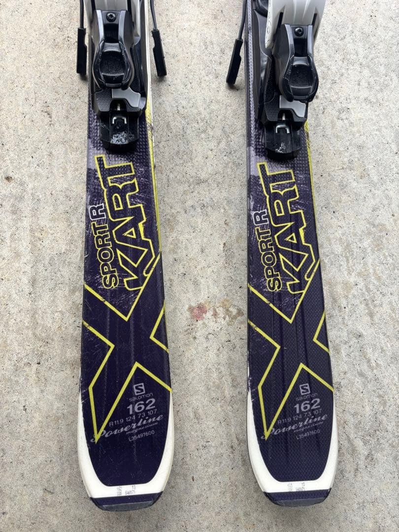 美品　サロモン　スキー板　ブーツ　4点セット