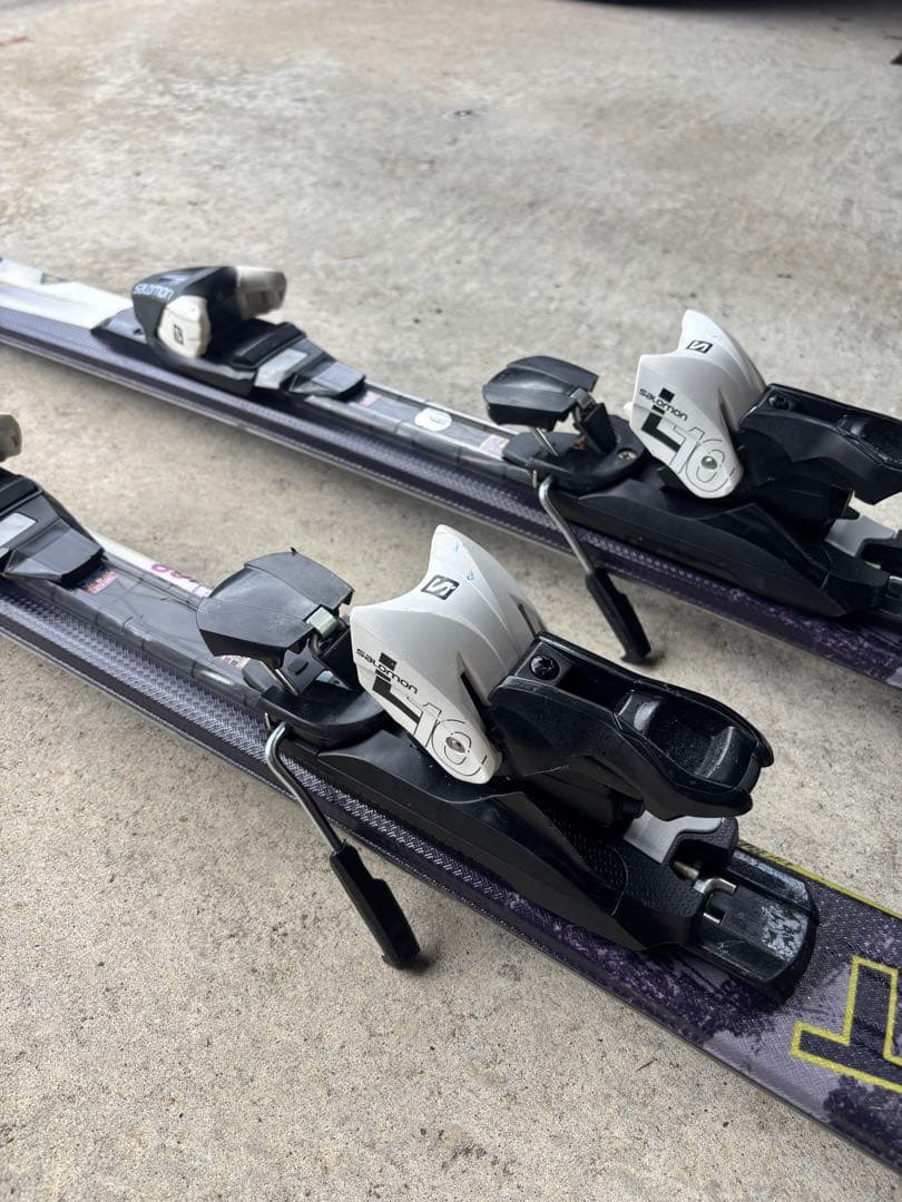 美品　サロモン　スキー板　ブーツ　4点セット