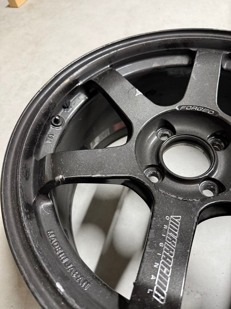 RAYS TE37SONIC ブラックシャドウ. ジャンク品