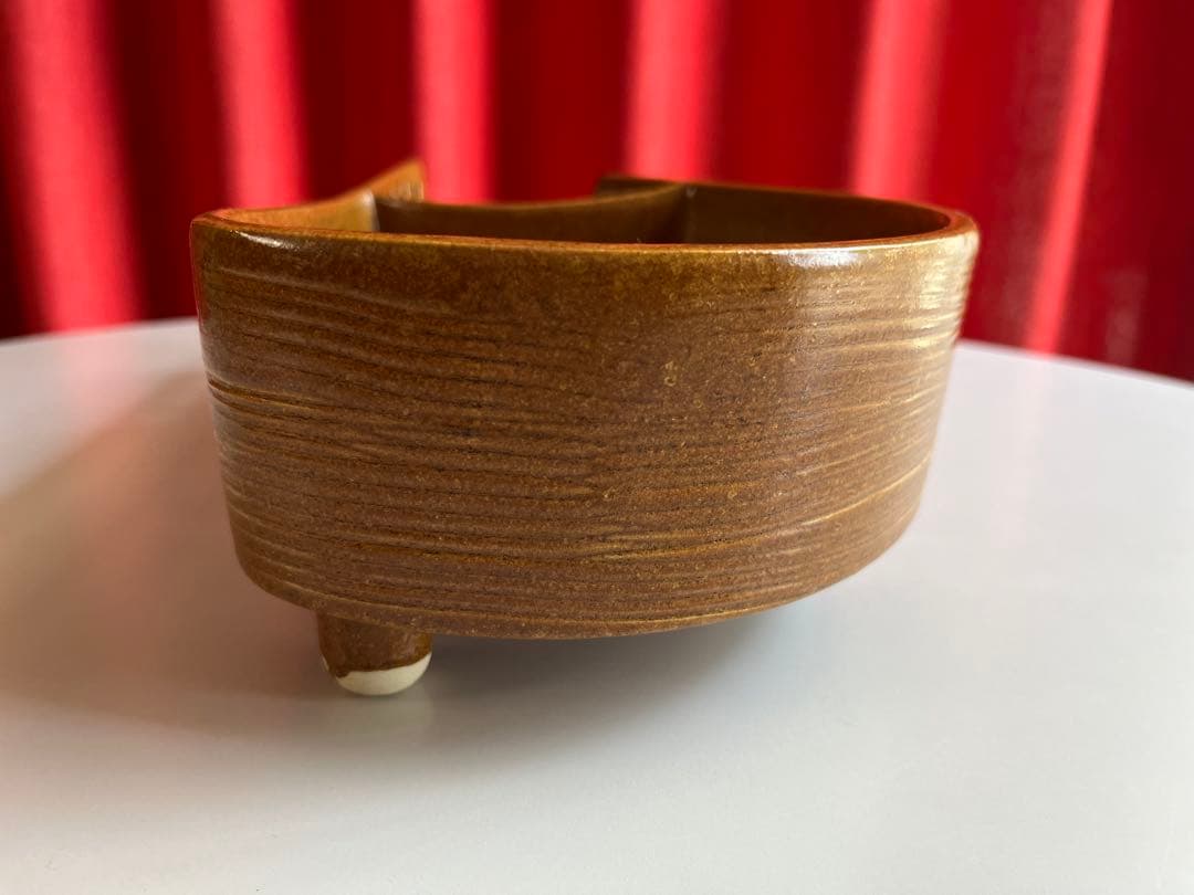 ◆ジャパニーズモダン◆ ヴィンテージ　陶器花器　3点 昭和レトロ　フラワーベース