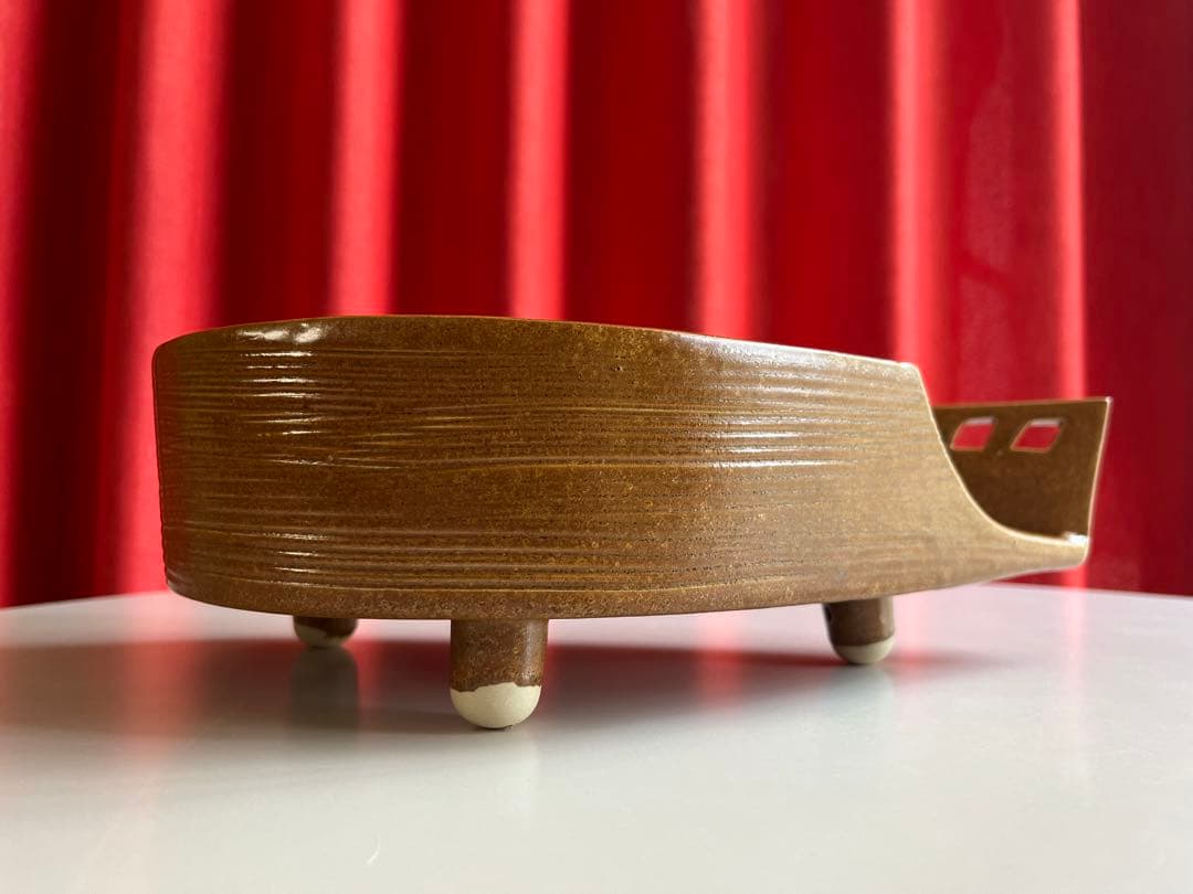 ◆ジャパニーズモダン◆ ヴィンテージ　陶器花器　3点 昭和レトロ　フラワーベース