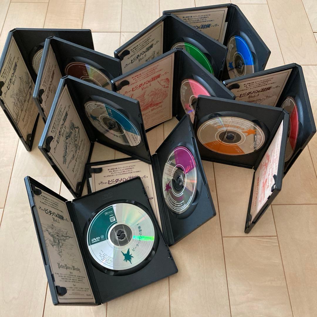 【中古】DVD ピーターパンの冒険　全10巻　世界名作劇場￼