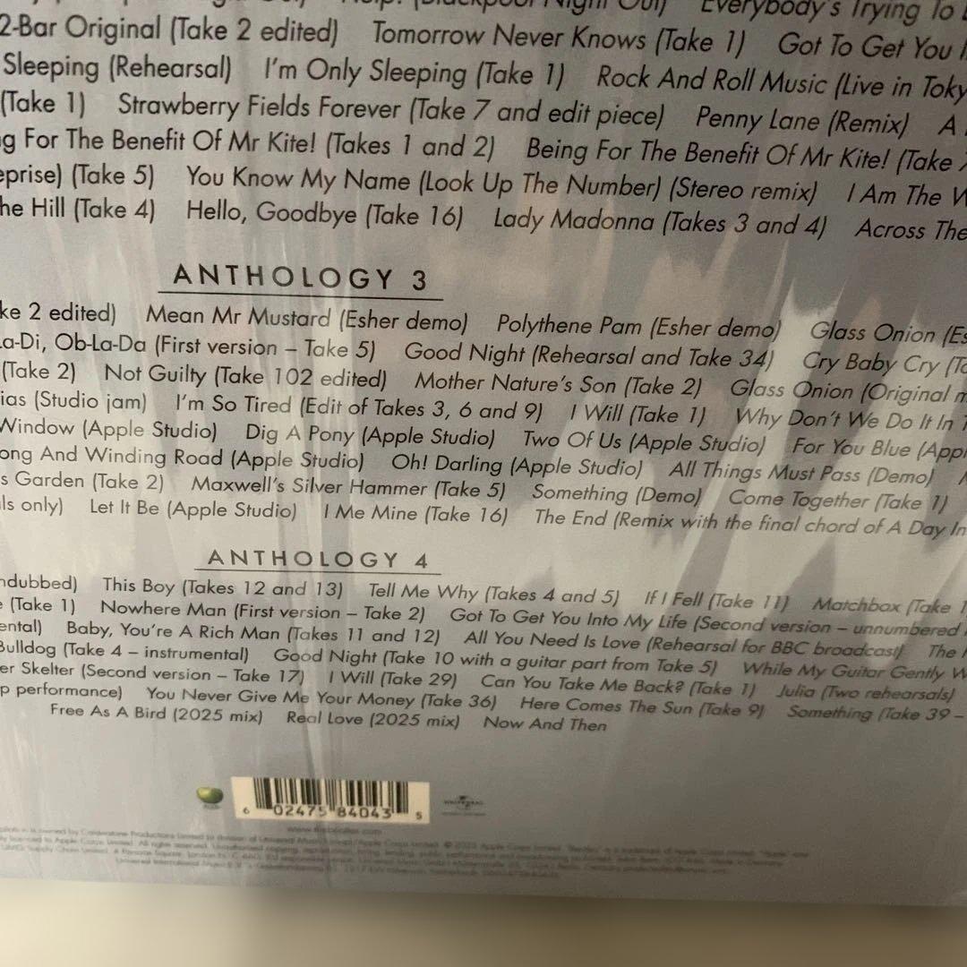 洋楽 The Beatles Anthology Collection Vinyl