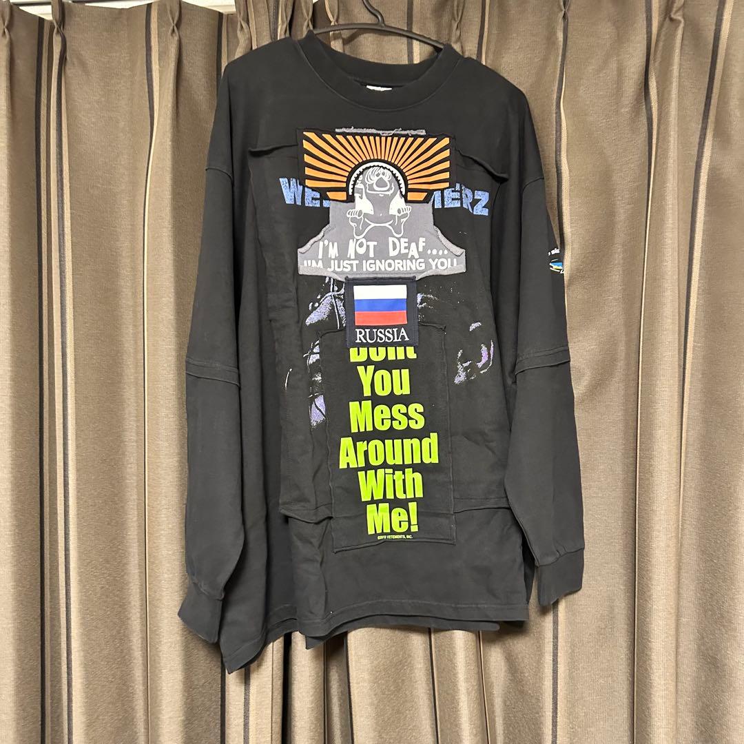 なぎ【新品】Vetements Patch Work Tee 米津 着用