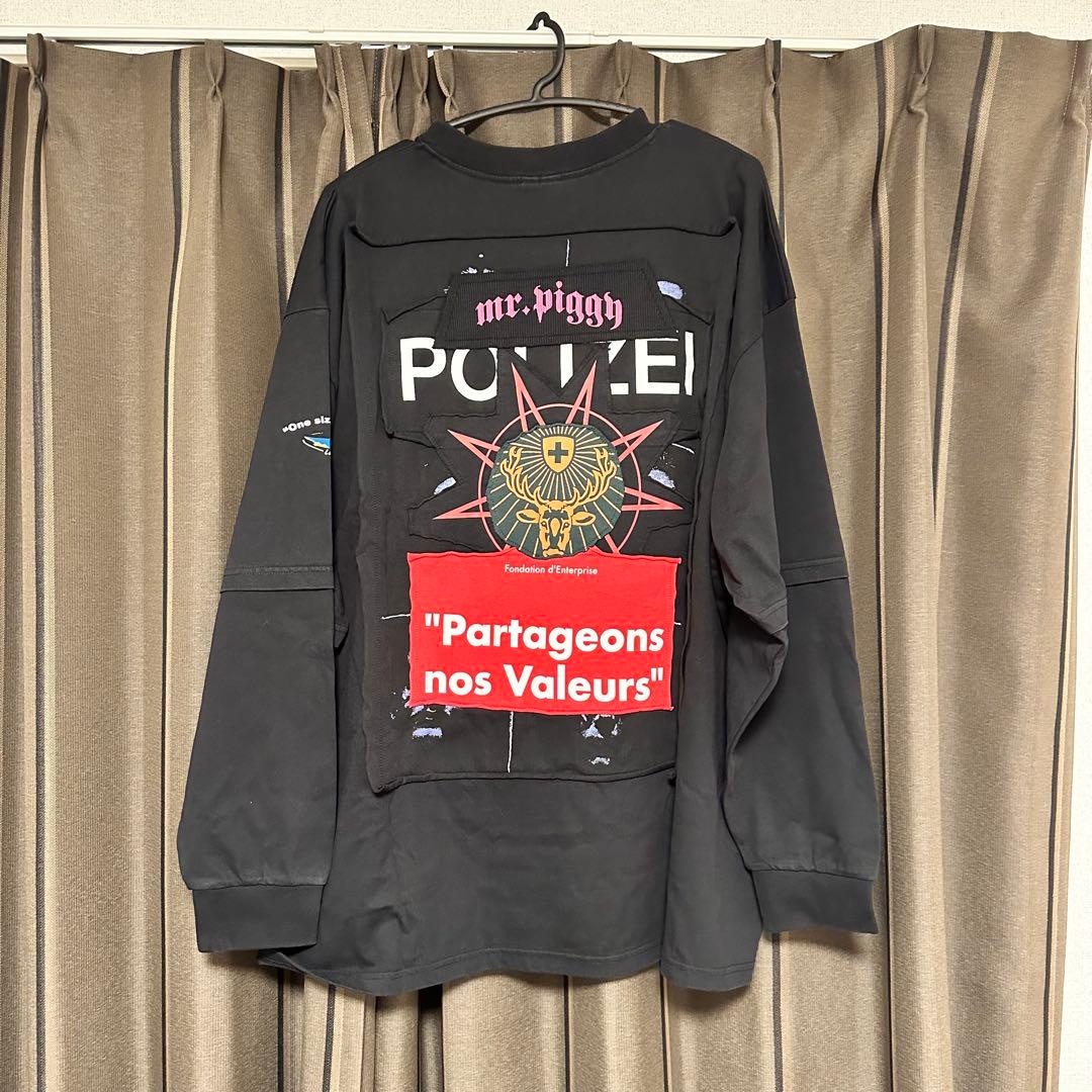 なぎ【新品】Vetements Patch Work Tee 米津 着用