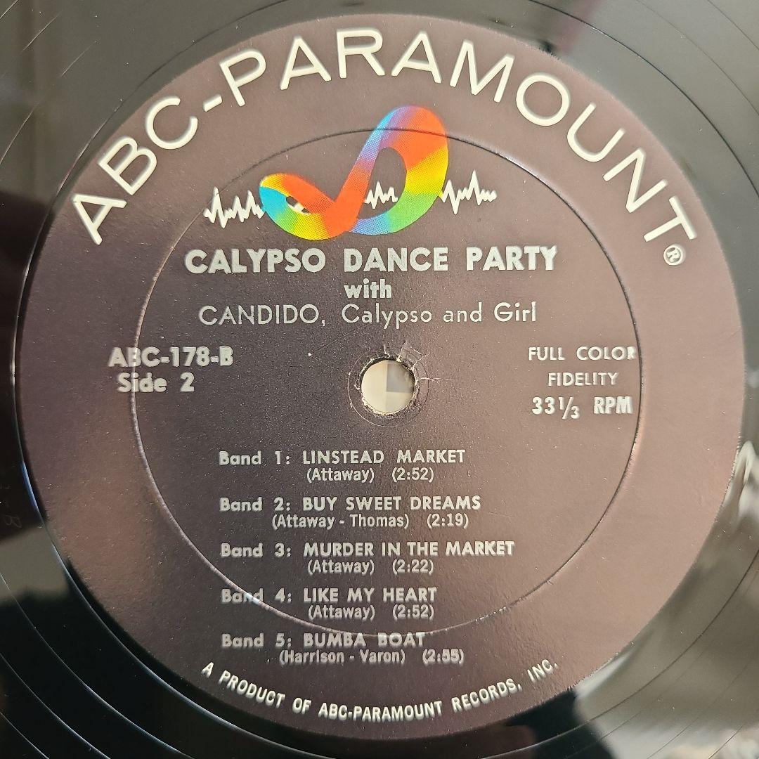 ★ＵＳオリジナル盤★『Calypso Dance Party～』キャンディド