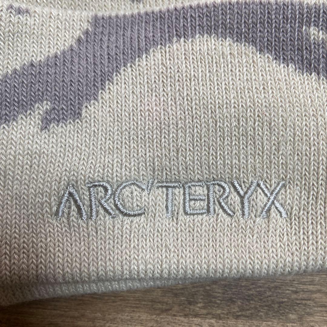 ARC'TERYX 迷彩ニット帽　グロット　トーク