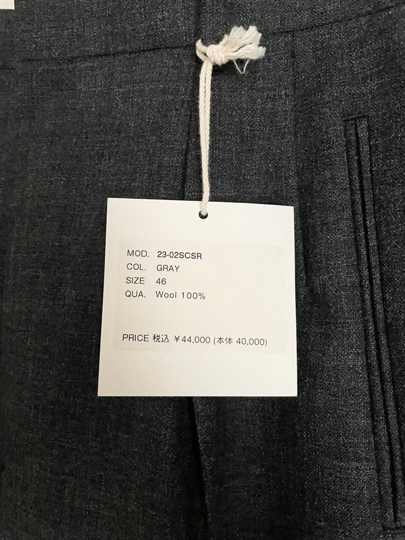 ど*ん様 新品 NEAT ニート SCOTCH CHEVIOT SROUSERS