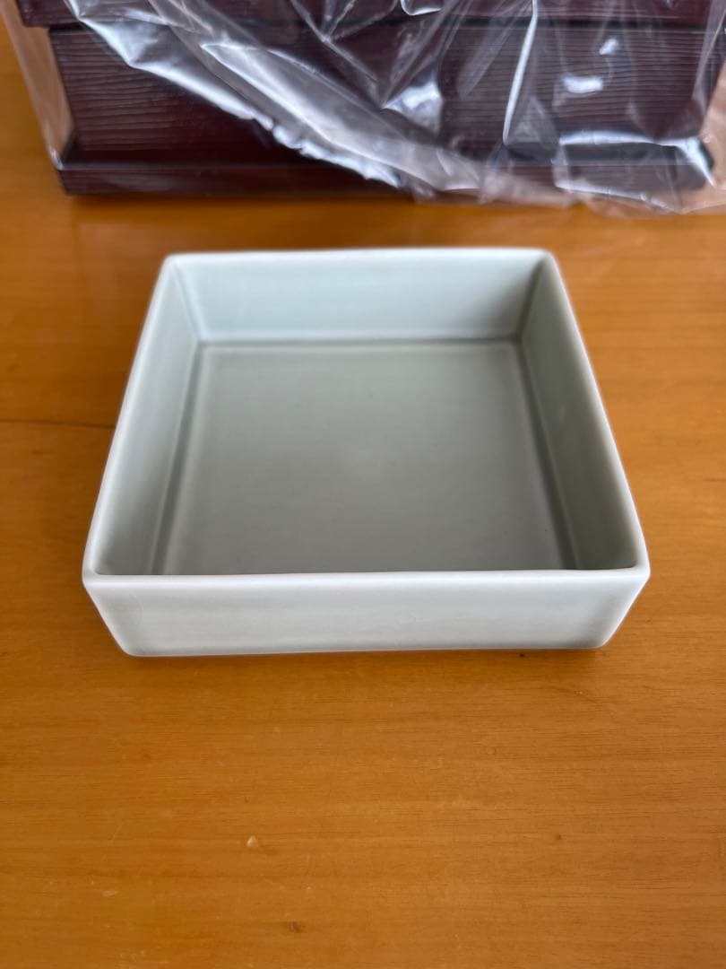 松花堂弁当箱　5セット（陶器2p×5個付き）