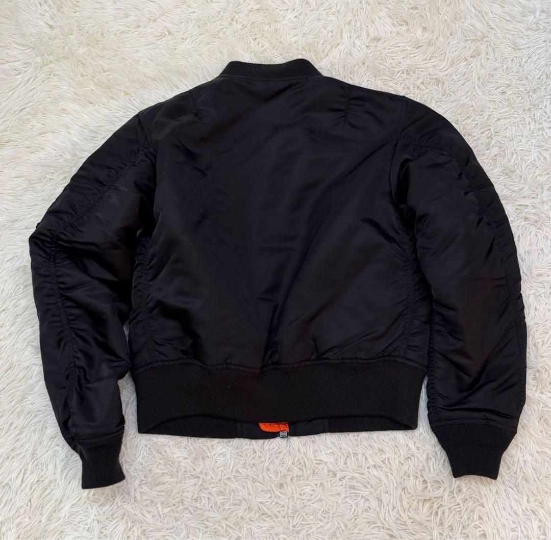 1944　AVIREX　MA-1フライトジャケット　黒　Sサイズ　最終値下