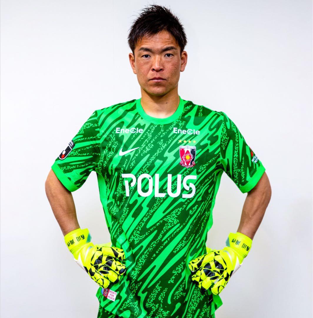 2025 浦和レッズ ゴールキーパー　GK ユニフォーム　番号無し 【2XL】