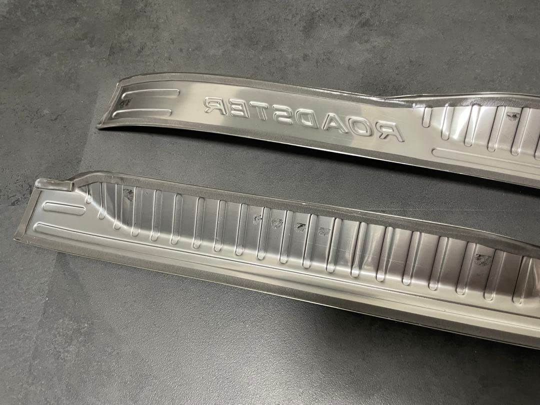 ND ロードスター　ステンレス　スカッフプレート　ロゴ入り