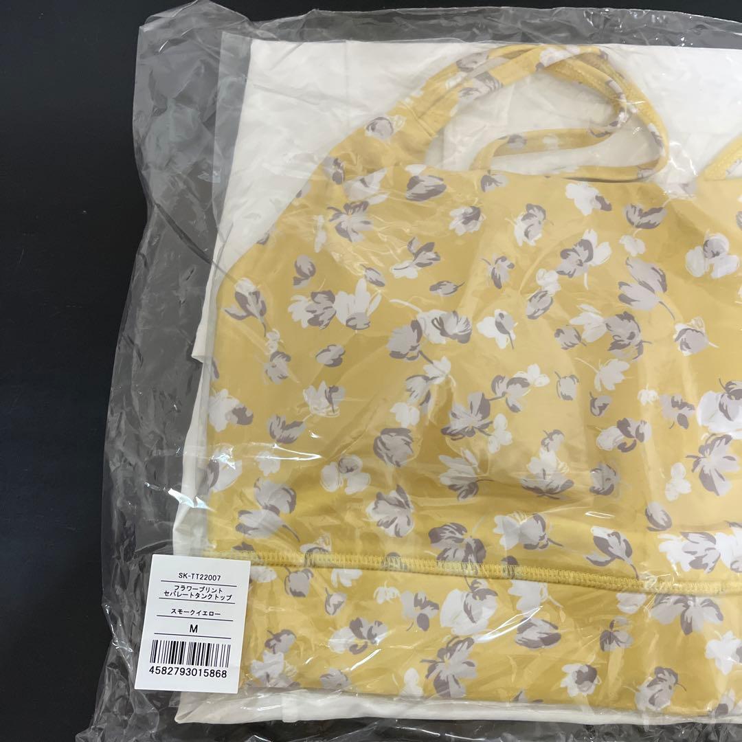 Mサイズ【新品未開封♡】SUKALA フラワープリントセパレートタンクトップ