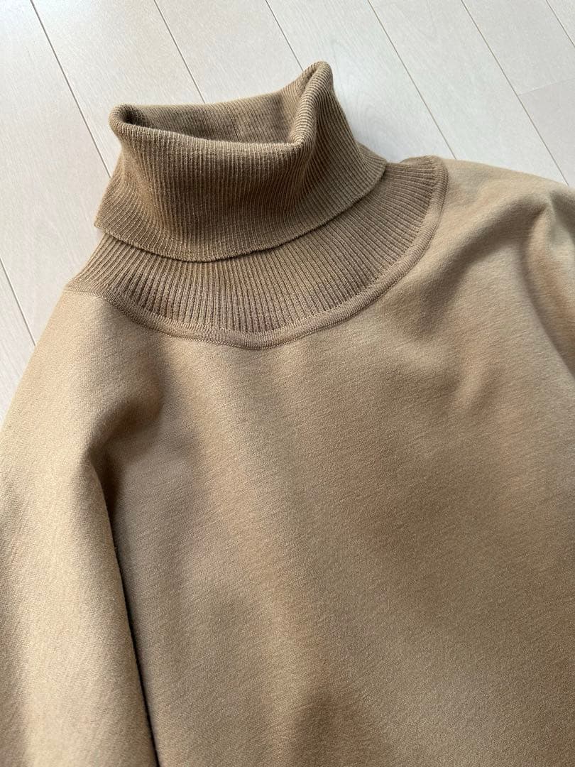 【訳あり品】 MaxMara ハイネックウールニットワンピース