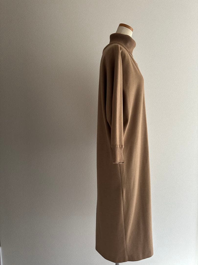 【訳あり品】 MaxMara ハイネックウールニットワンピース