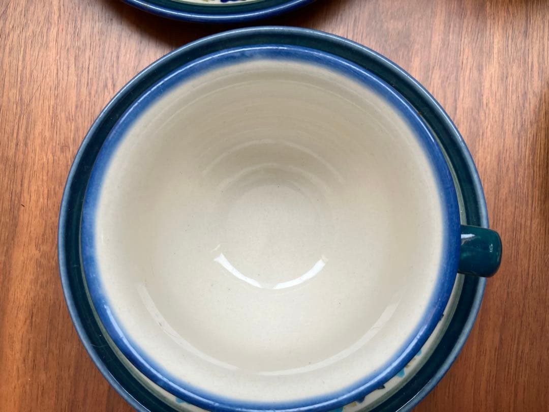 ポーランド食器セット 激レア柄 花柄 大皿カップ3シュガーポットミルクピッチャー