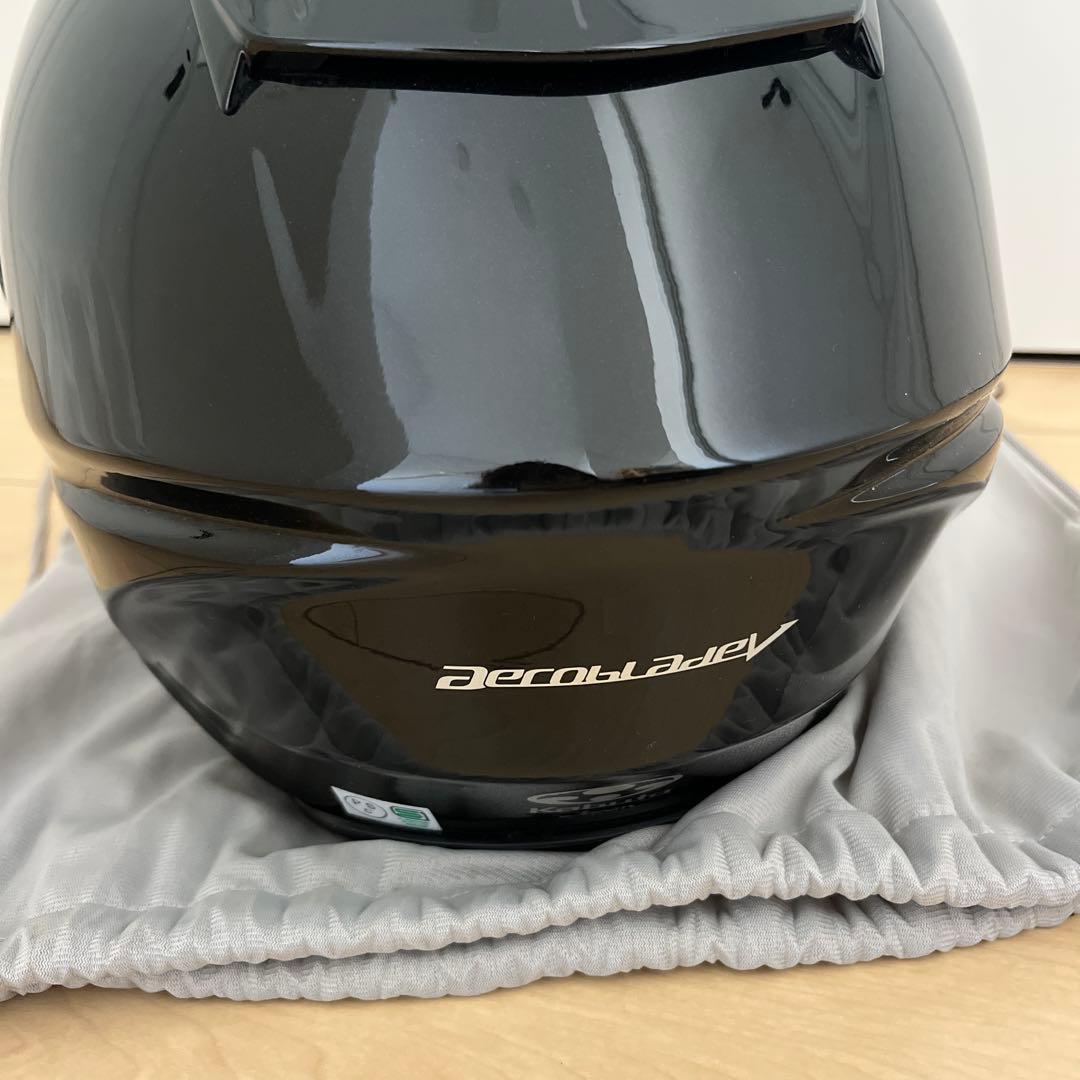 Kabuto フルフェイスヘルメット ブラック ミラーシールド