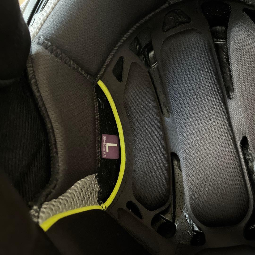 Kabuto フルフェイスヘルメット ブラック ミラーシールド