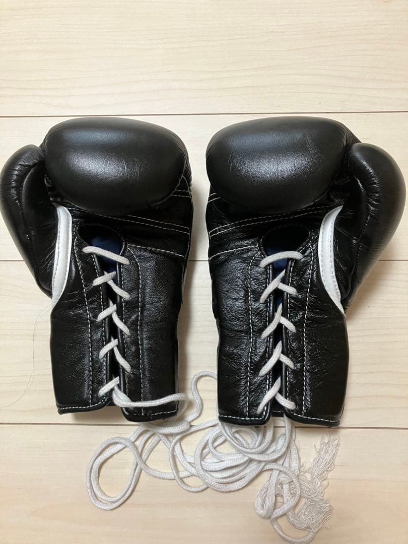 winning ウィニングボクシンググローブ ブラック 8オンス MS-200