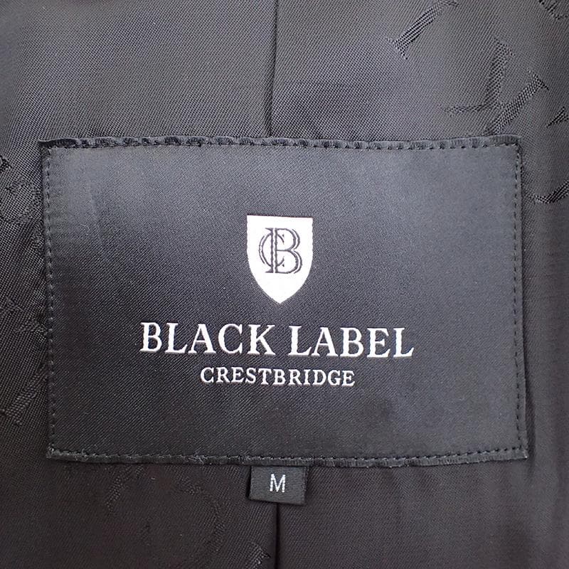 ブラックレーベル クレストブリッジ チェスターコート M ベージュ ウール