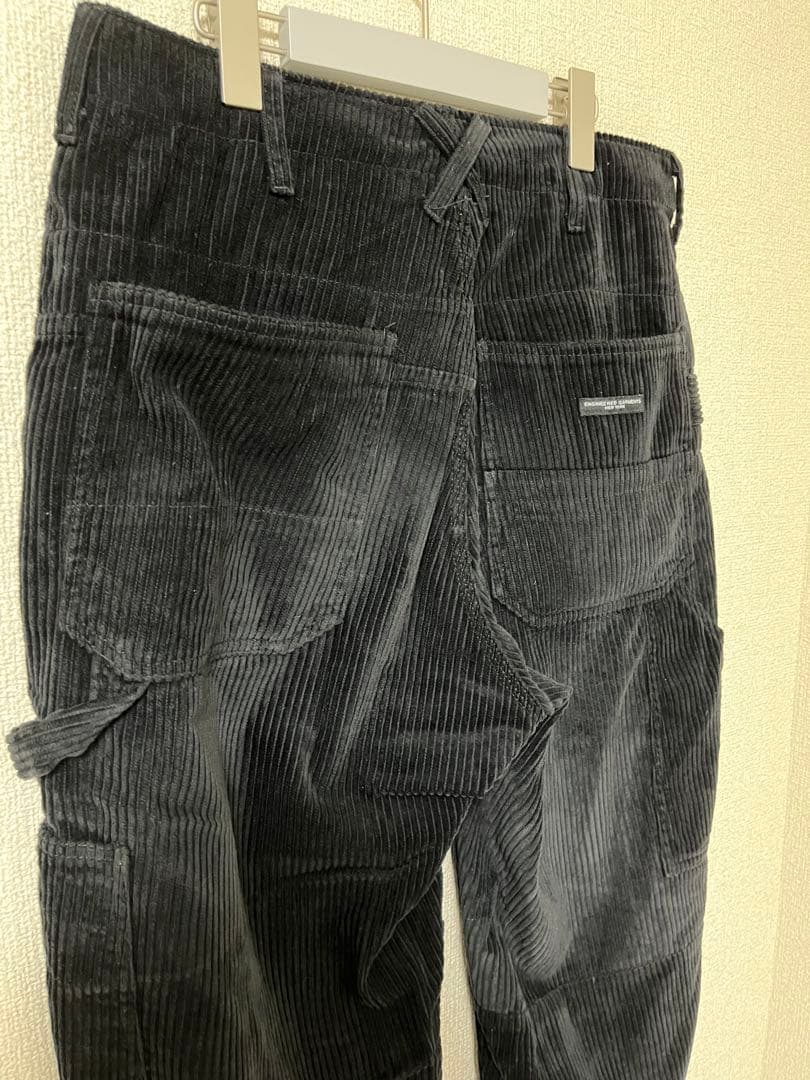 即完売 エンジニアードガーメンツ　コーデュロイパッチワークパンツ