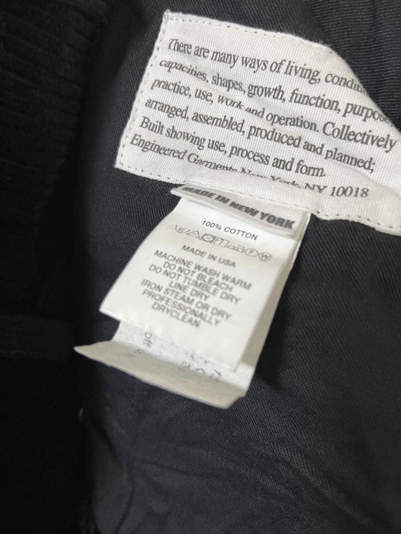 即完売 エンジニアードガーメンツ　コーデュロイパッチワークパンツ