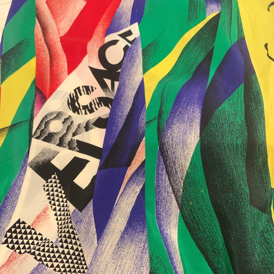 GIANNI VERSACE　ジャンニヴェルサーチ　シルクジャケット　40 ロゴ