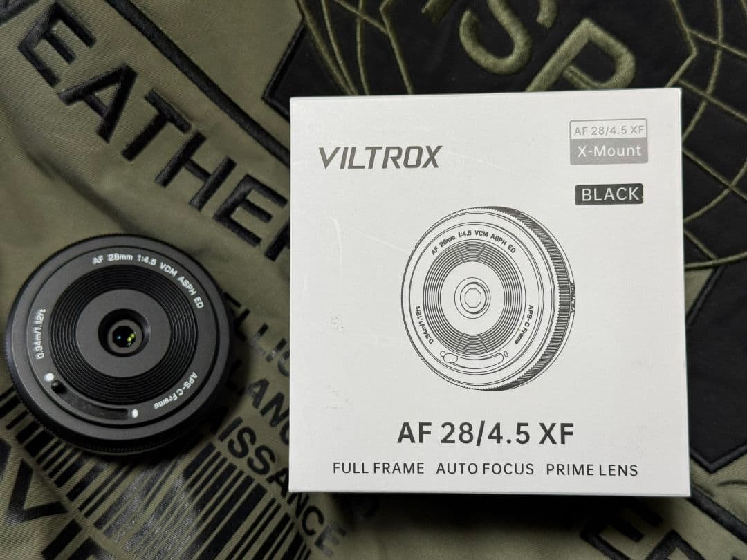 VILTROX AF 28mm f/4.5 XF　美品