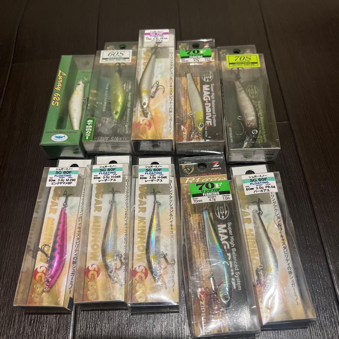 バスデイ　ジップベイツ　他　ルアー 8個　まとめ売り