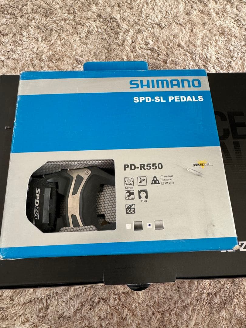 fizik BOA MAN サイズEU39 shimano PD-R550付き