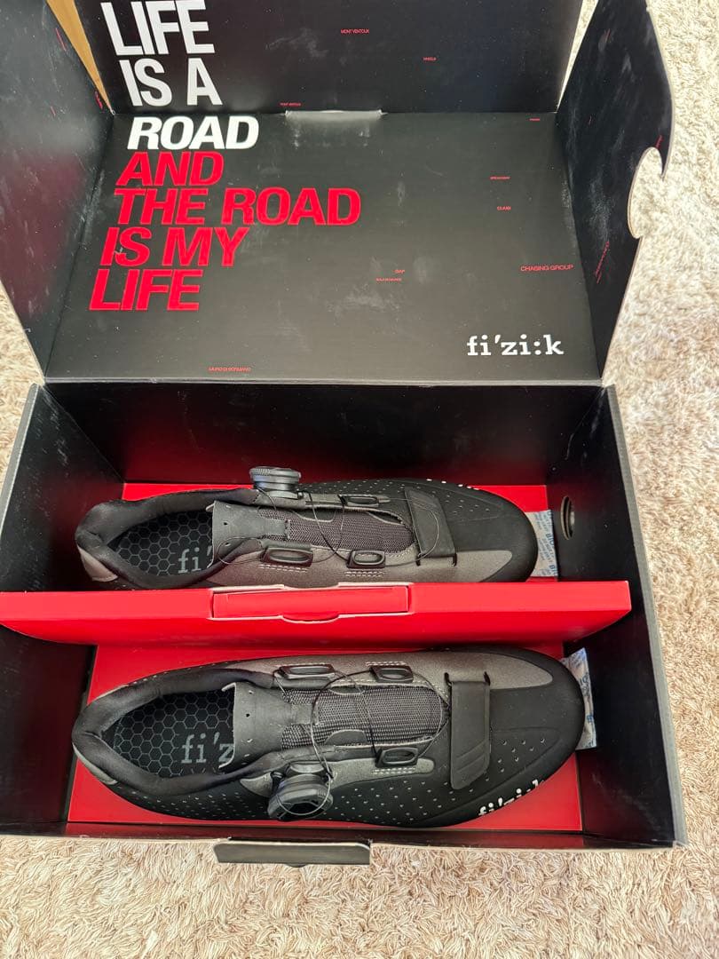 fizik BOA MAN サイズEU39 shimano PD-R550付き