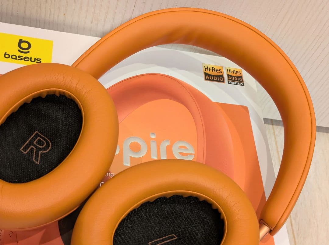 【美品】Baseus InspireXH1 オレンジ sound by BOSE