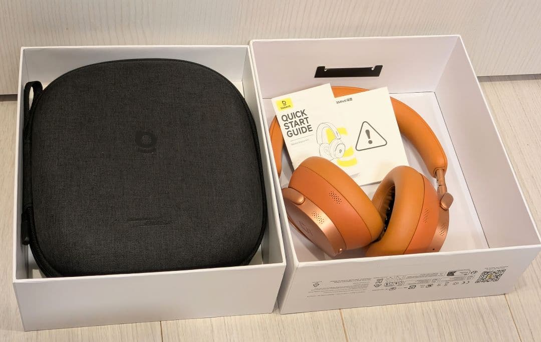 【美品】Baseus InspireXH1 オレンジ sound by BOSE