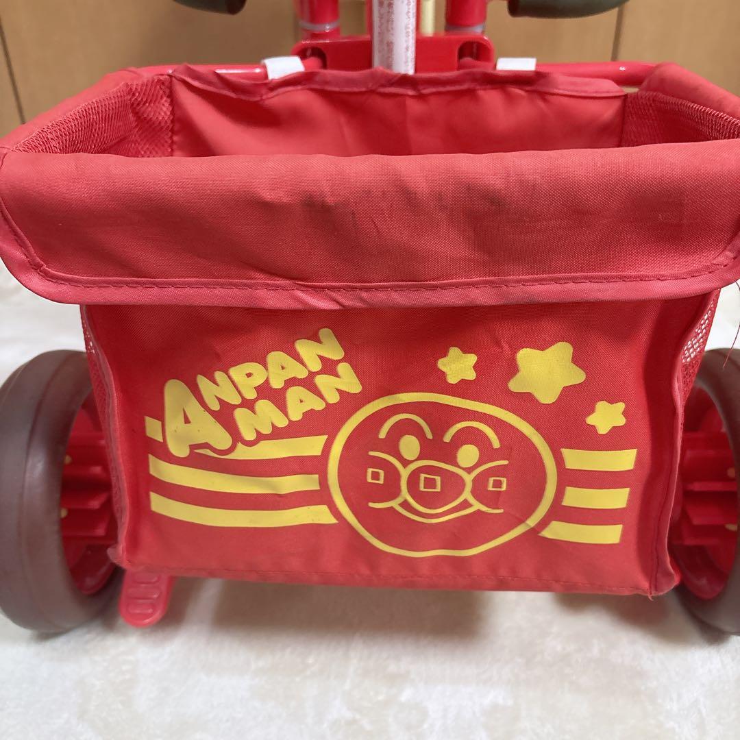 アンパンマン 三輪車 それいけ！アンパンマン デラックスII レッド 赤