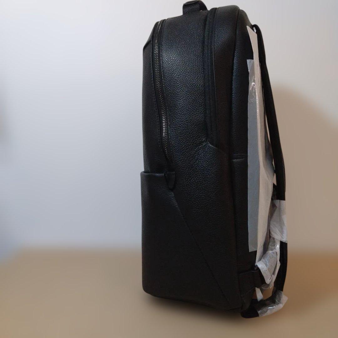 新品 COLE HAAN レザー バックパック 黒 コールハーン