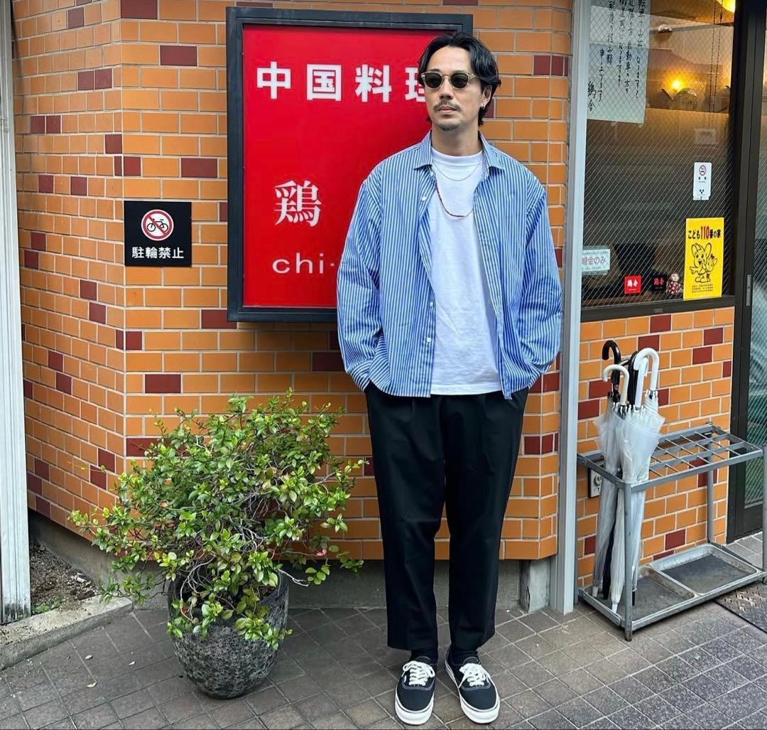 19so 24/7スラックス　グレー　サイズL ロンハーマン　サタデーズサーフ