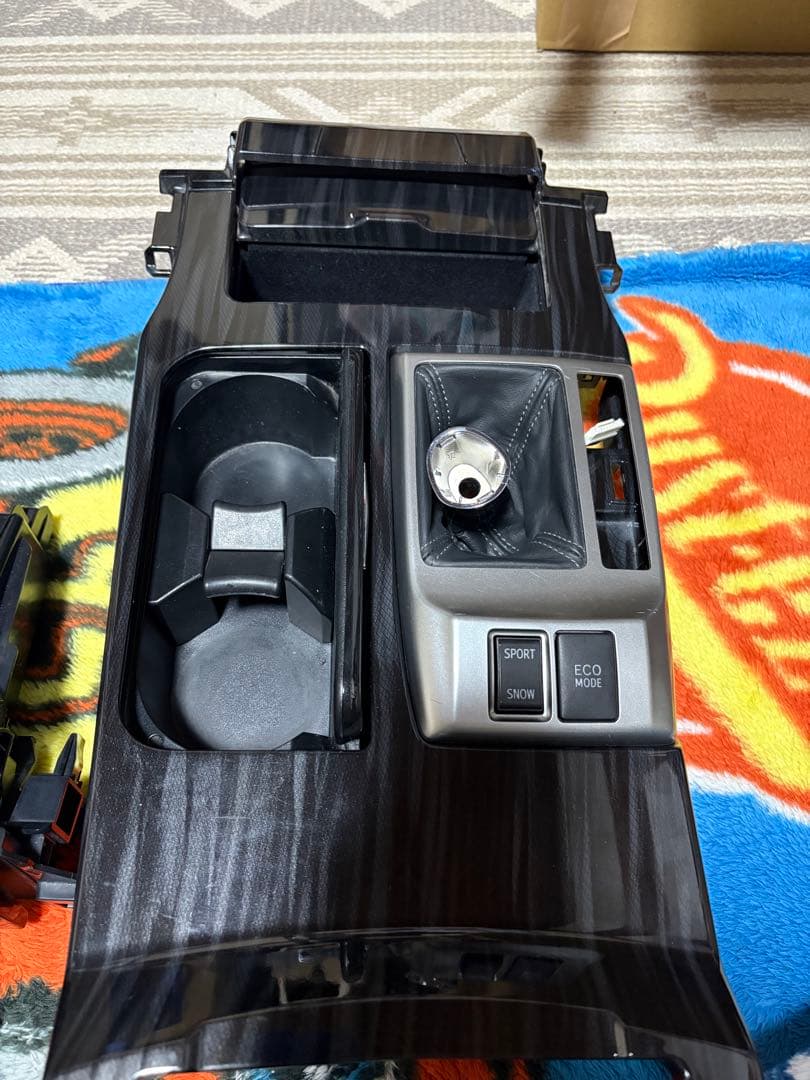 マークX GRX130 前期ヴェルティガ 内装パネル4点セット 黒木目調