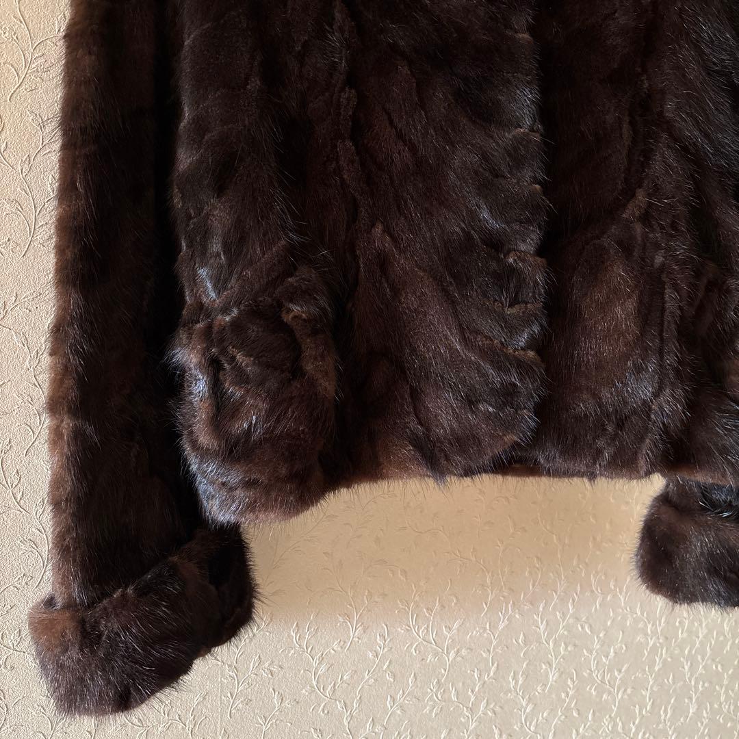 ◆BEATING HEART◆デンマーク製ミンク使用 ミンクファーショートコート