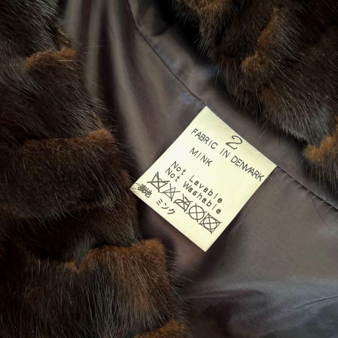 ◆BEATING HEART◆デンマーク製ミンク使用 ミンクファーショートコート