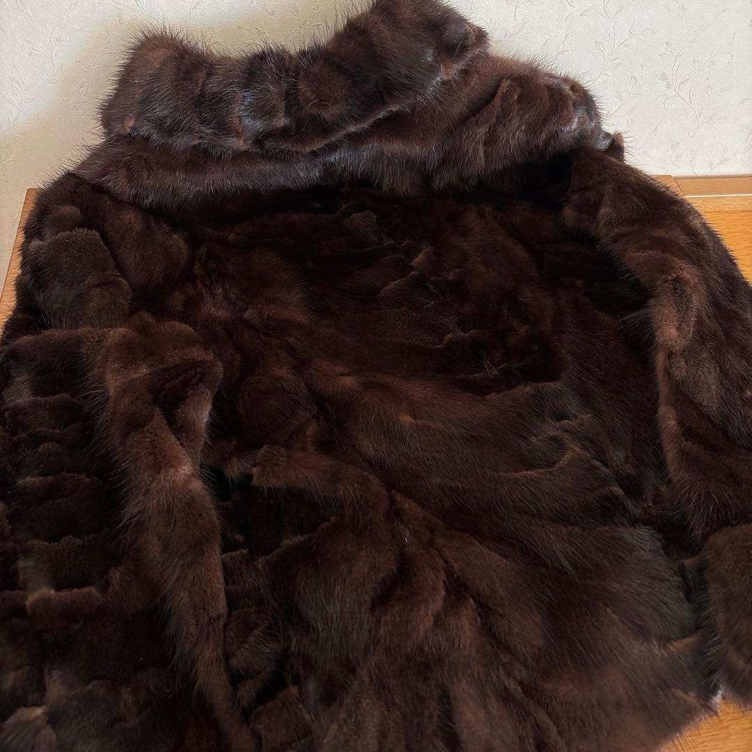 ◆BEATING HEART◆デンマーク製ミンク使用 ミンクファーショートコート