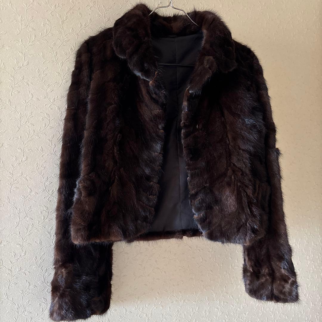 ◆BEATING HEART◆デンマーク製ミンク使用 ミンクファーショートコート