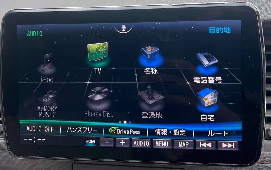 Panasonic Strada CN-F1XVD Blu-rayナビ