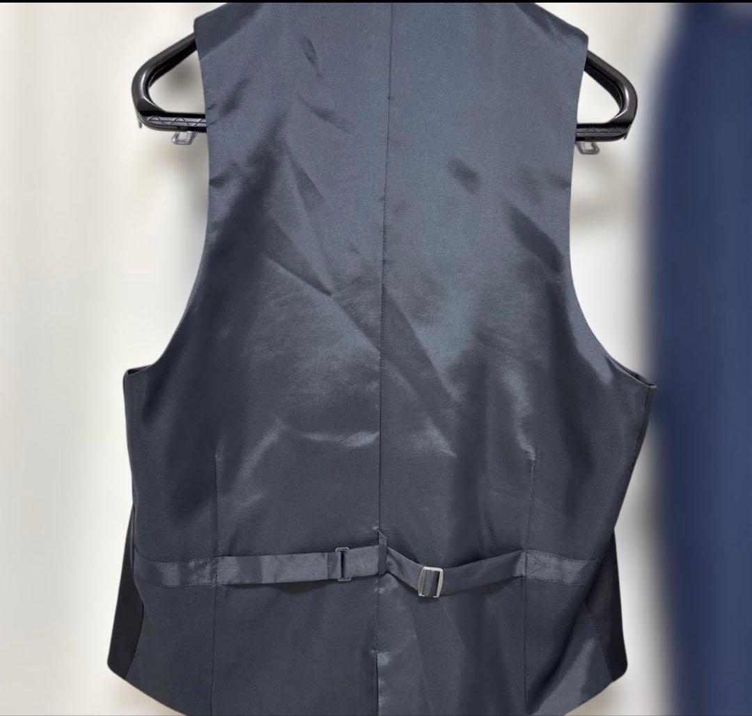 未使用 SUIT SELECT レギュラーフィット　スリーピーススーツ ネイビー