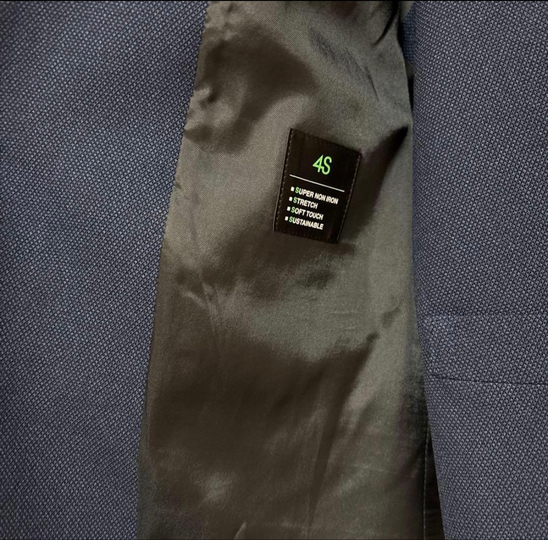 未使用 SUIT SELECT レギュラーフィット　スリーピーススーツ ネイビー