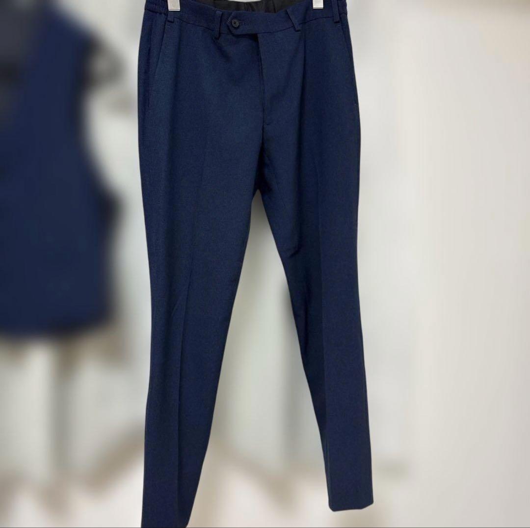 未使用 SUIT SELECT レギュラーフィット　スリーピーススーツ ネイビー