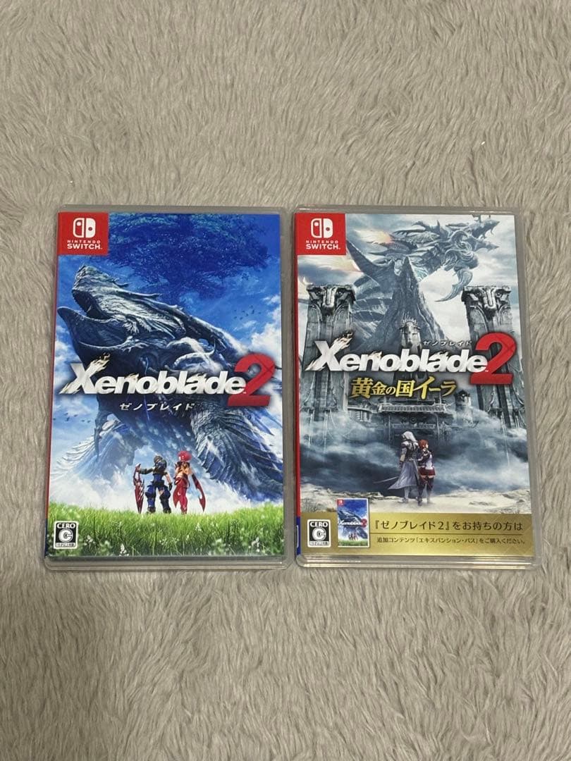 ゼノブレイド2 ゼノブレイド2 黄金の国イーラ　2点セット